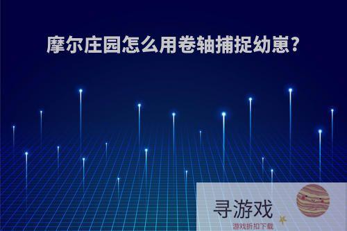 摩尔庄园怎么用卷轴捕捉幼崽?