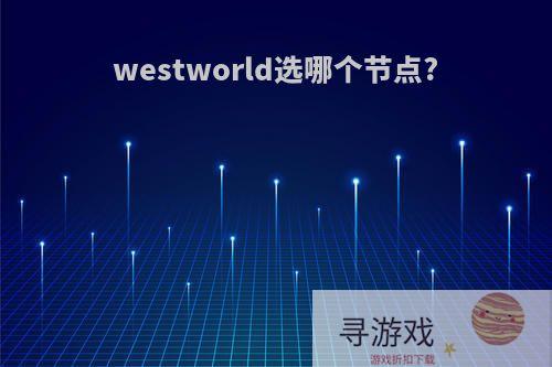 westworld选哪个节点?