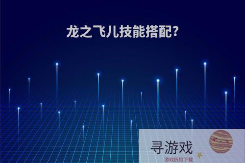龙之飞儿技能搭配?
