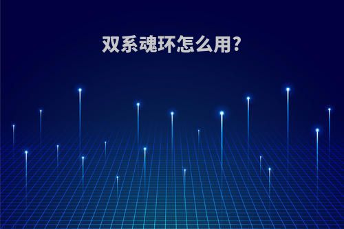 双系魂环怎么用?