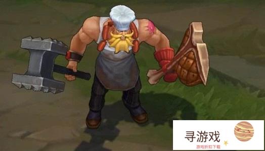 LOL:下路斧头帮组合火了，双斧减速对面AD动弹不得，伤害夸张玩家无奈，你怎么看?